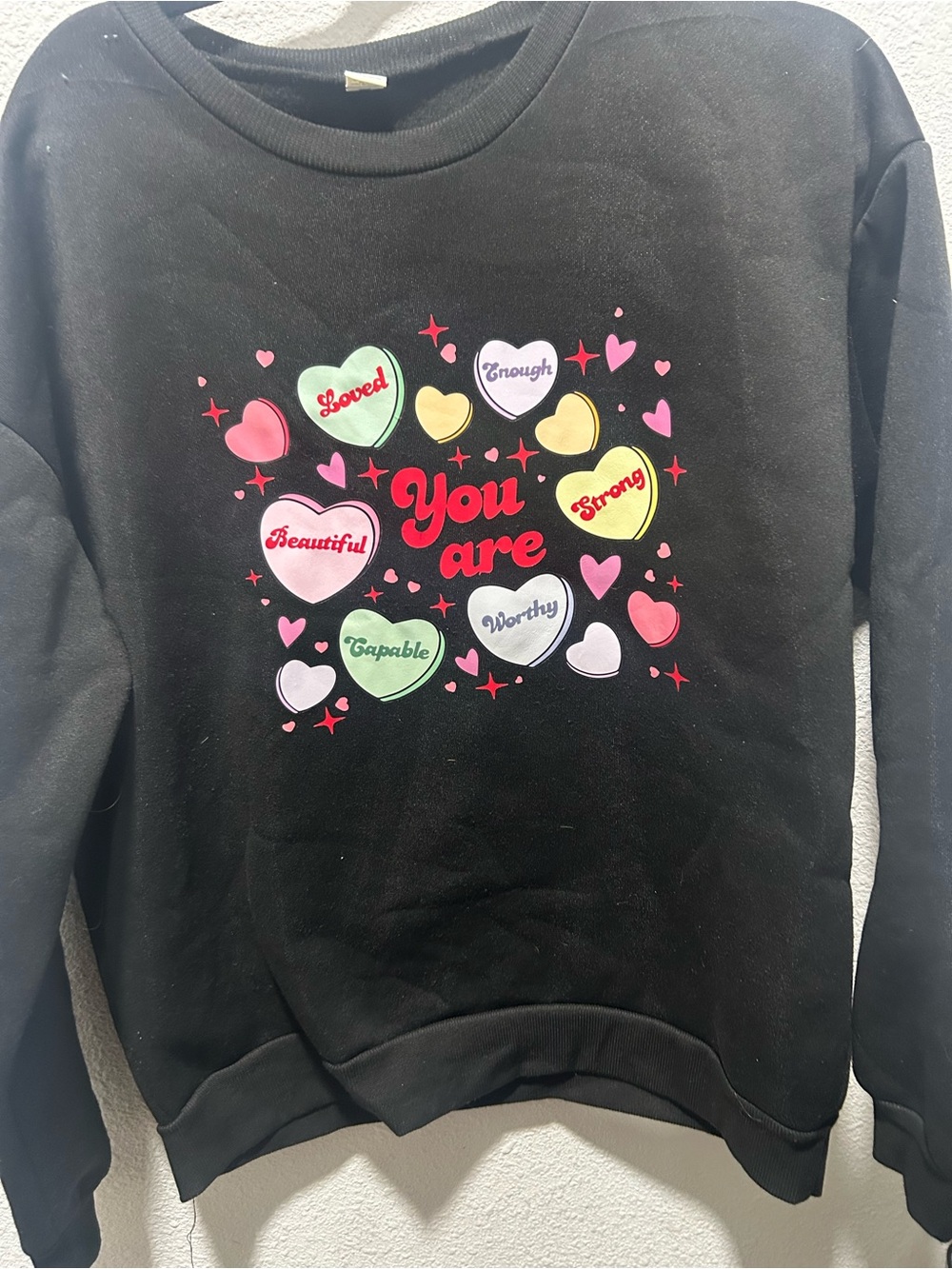 BOGO free -You Are Graphic Black Women's Sweatshirt